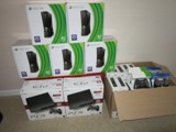 Consoles ready for installation